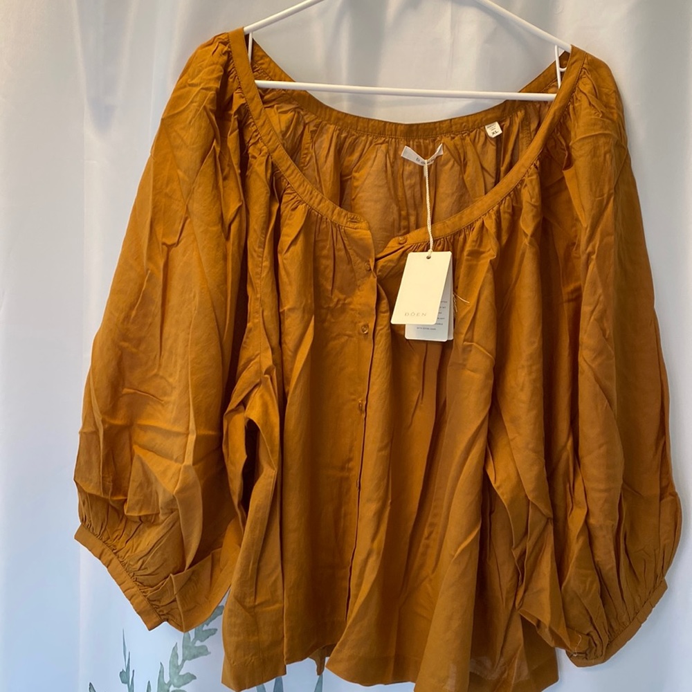NWT DÔEN XL Jeanne Top - Foxtail